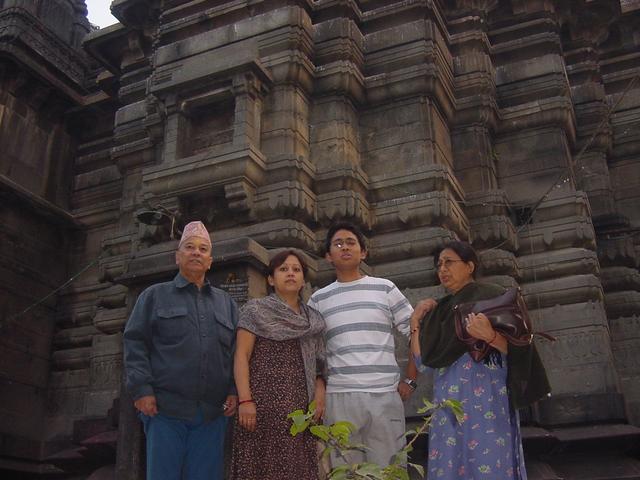 With Suchitra, Vivek & Sushila